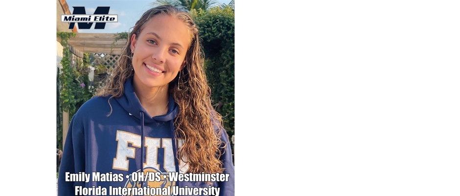 Emily Matias Commits to FIU
