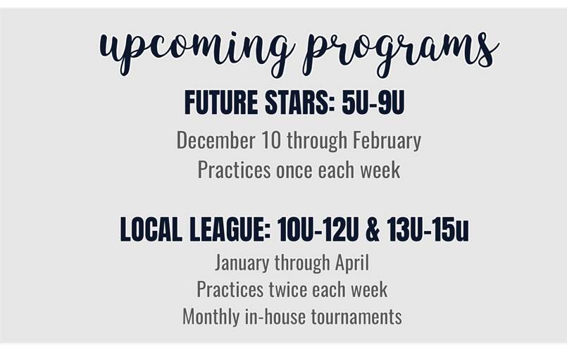 Upcoming Non-Travel Programs 